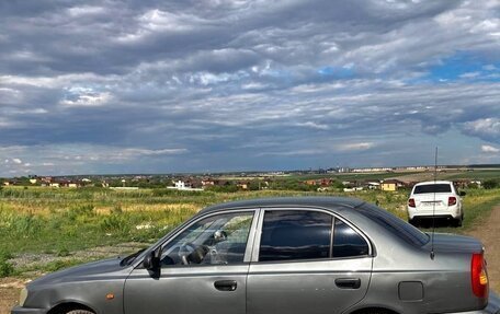 Hyundai Accent II, 2003 год, 355 000 рублей, 6 фотография