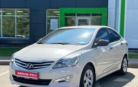 Hyundai Solaris II рестайлинг, 2015 год, 770 000 рублей, 1 фотография