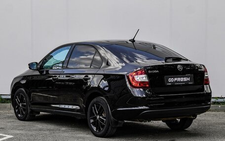 Skoda Rapid I, 2019 год, 1 590 000 рублей, 2 фотография
