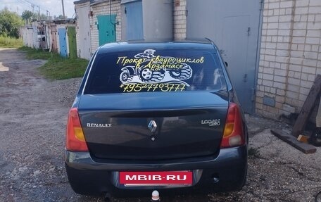 Renault Logan I, 2007 год, 375 000 рублей, 11 фотография