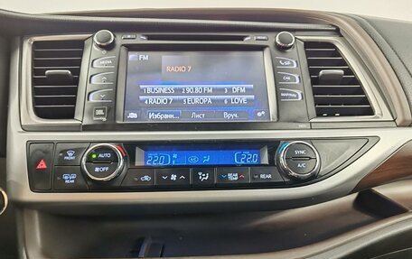 Toyota Highlander III, 2014 год, 3 295 000 рублей, 15 фотография