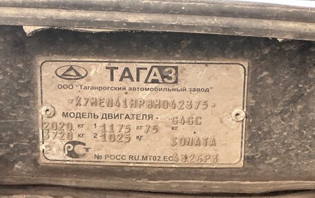 Hyundai Sonata IV рестайлинг, 2008 год, 350 000 рублей, 9 фотография