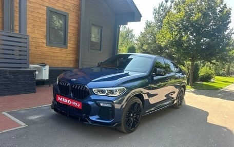 BMW X6, 2021 год, 7 500 000 рублей, 21 фотография