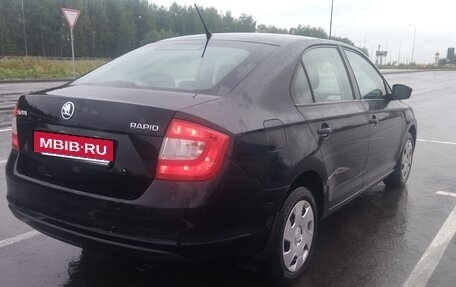 Skoda Rapid I, 2014 год, 823 000 рублей, 10 фотография