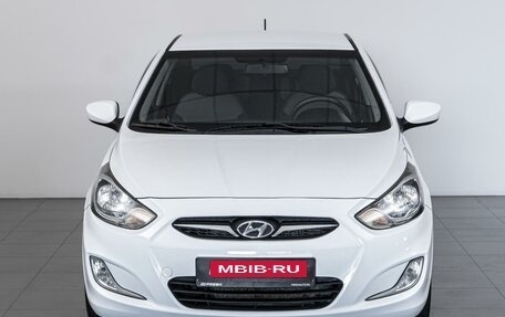 Hyundai Solaris II рестайлинг, 2012 год, 934 000 рублей, 3 фотография