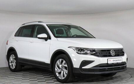 Volkswagen Tiguan II, 2021 год, 2 549 000 рублей, 3 фотография