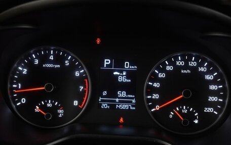 KIA Rio IV, 2020 год, 1 299 000 рублей, 19 фотография