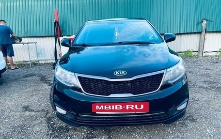 KIA Rio III рестайлинг, 2015 год, 890 000 рублей, 15 фотография