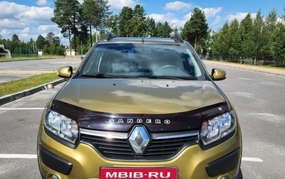 Renault Sandero II рестайлинг, 2015 год, 960 000 рублей, 1 фотография
