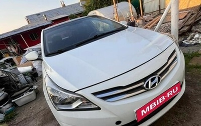 Hyundai Solaris II рестайлинг, 2012 год, 600 000 рублей, 1 фотография