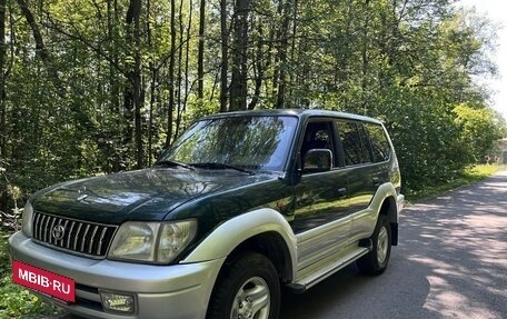 Toyota Land Cruiser Prado 90 рестайлинг, 1999 год, 1 200 000 рублей, 2 фотография