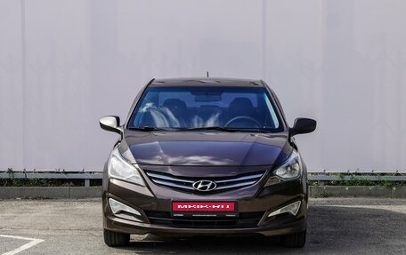 Hyundai Solaris II рестайлинг, 2014 год, 970 000 рублей, 3 фотография