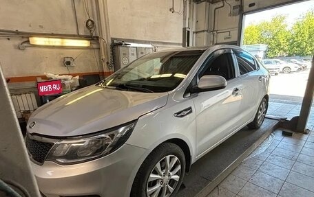 KIA Rio III рестайлинг, 2015 год, 777 000 рублей, 21 фотография