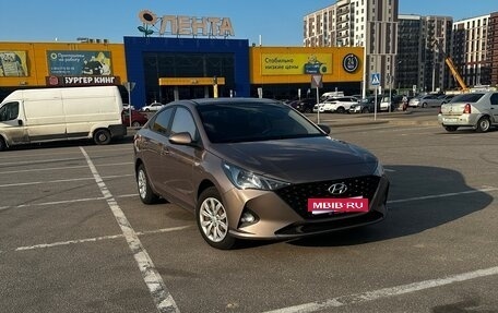 Hyundai Solaris II рестайлинг, 2021 год, 1 400 000 рублей, 30 фотография