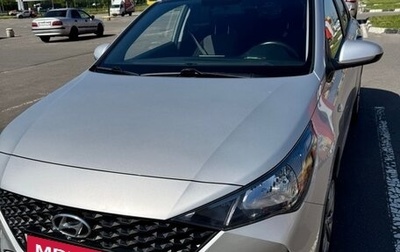 Hyundai Solaris II рестайлинг, 2021 год, 1 350 000 рублей, 1 фотография