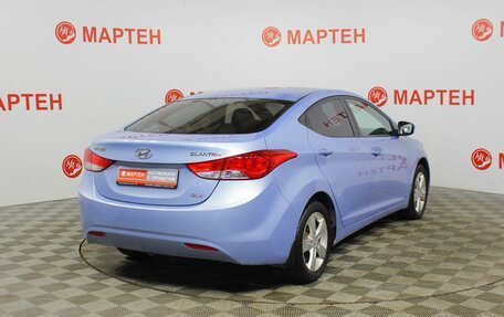 Hyundai Elantra V, 2012 год, 1 049 000 рублей, 5 фотография