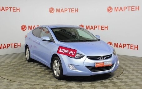 Hyundai Elantra V, 2012 год, 1 049 000 рублей, 3 фотография