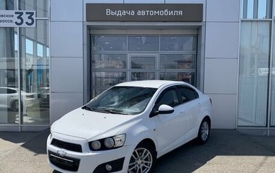 Chevrolet Aveo III, 2013 год, 590 000 рублей, 1 фотография