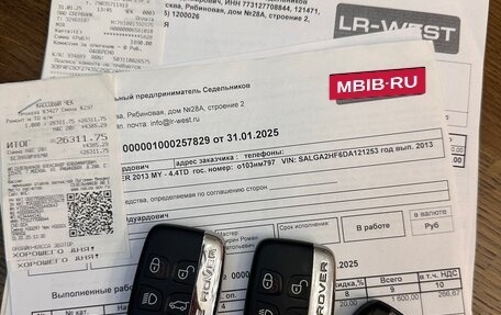Land Rover Range Rover IV рестайлинг, 2013 год, 5 100 000 рублей, 20 фотография