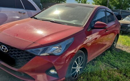 Hyundai Solaris II рестайлинг, 2021 год, 1 231 000 рублей, 1 фотография