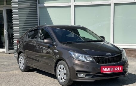 KIA Rio III рестайлинг, 2016 год, 945 000 рублей, 3 фотография