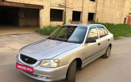 Hyundai Accent II, 2003 год, 360 000 рублей, 2 фотография