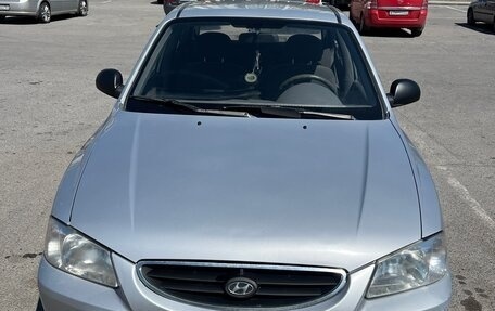 Hyundai Accent II, 2004 год, 399 000 рублей, 1 фотография