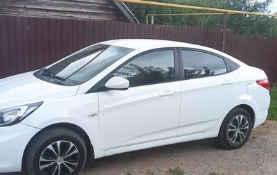Hyundai Solaris II рестайлинг, 2012 год, 525 000 рублей, 1 фотография