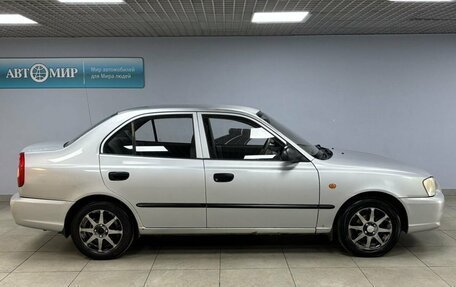 Hyundai Accent II, 2004 год, 399 000 рублей, 4 фотография