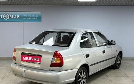 Hyundai Accent II, 2004 год, 399 000 рублей, 5 фотография