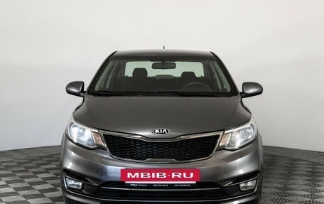 KIA Rio III рестайлинг, 2015 год, 925 000 рублей, 2 фотография
