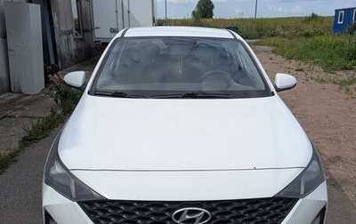 Hyundai Solaris II рестайлинг, 2021 год, 1 000 000 рублей, 1 фотография