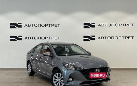 Hyundai Solaris II рестайлинг, 2021 год, 1 399 000 рублей, 9 фотография