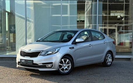 KIA Rio III рестайлинг, 2015 год, 995 000 рублей, 3 фотография