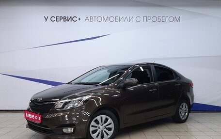 KIA Rio III рестайлинг, 2016 год, 920 000 рублей, 1 фотография