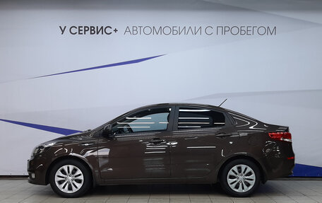 KIA Rio III рестайлинг, 2016 год, 920 000 рублей, 2 фотография