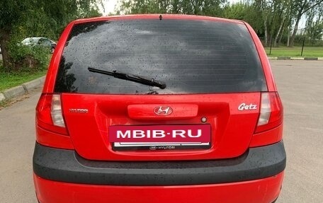Hyundai Getz I рестайлинг, 2008 год, 435 000 рублей, 9 фотография