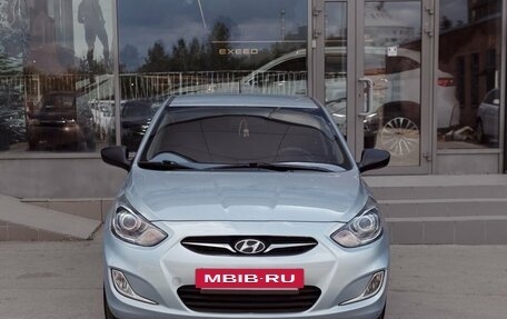 Hyundai Solaris II рестайлинг, 2012 год, 880 000 рублей, 2 фотография