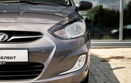 Hyundai Solaris II рестайлинг, 2011 год, 600 000 рублей, 10 фотография