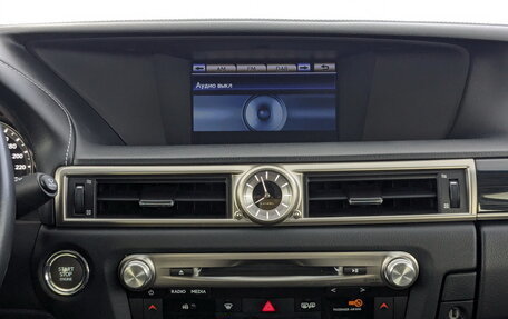 Lexus GS IV рестайлинг, 2013 год, 2 599 000 рублей, 14 фотография
