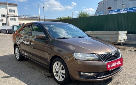 Skoda Rapid I, 2017 год, 929 000 рублей, 4 фотография
