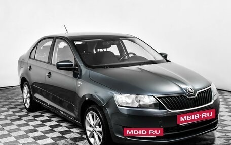 Skoda Rapid I, 2016 год, 898 000 рублей, 3 фотография