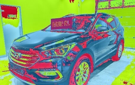 Hyundai Santa Fe III рестайлинг, 2017 год, 2 199 000 рублей, 3 фотография