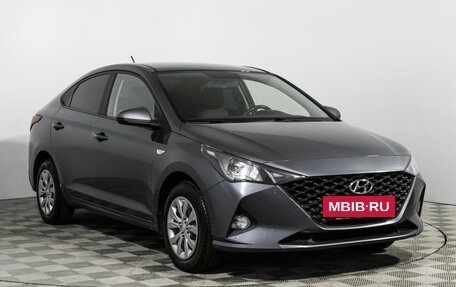 Hyundai Solaris II рестайлинг, 2021 год, 1 299 585 рублей, 3 фотография