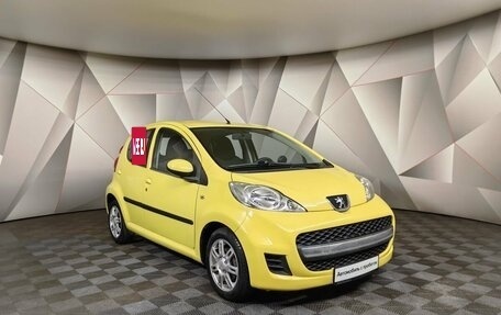 Peugeot 107 I рестайлинг, 2010 год, 543 000 рублей, 3 фотография
