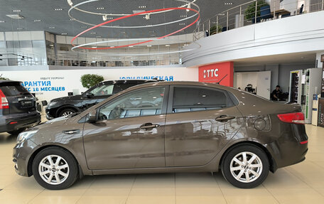 KIA Rio III рестайлинг, 2015 год, 1 050 000 рублей, 10 фотография