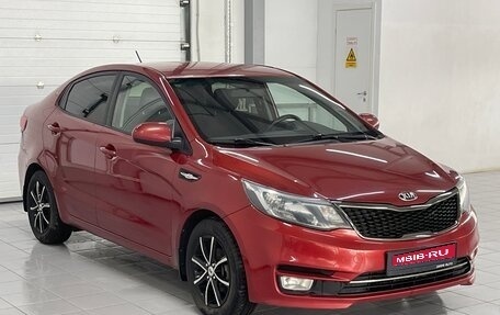 KIA Rio III рестайлинг, 2016 год, 999 000 рублей, 1 фотография