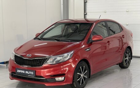 KIA Rio III рестайлинг, 2016 год, 999 000 рублей, 3 фотография