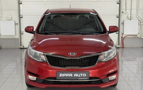 KIA Rio III рестайлинг, 2016 год, 999 000 рублей, 2 фотография