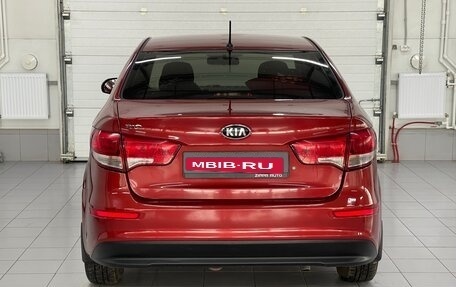 KIA Rio III рестайлинг, 2016 год, 999 000 рублей, 5 фотография